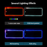 Other Brands PAD LED02 Wrist Rests Mouse Pads Extended RGB Gaming Mouse Pad with Wireless Charging Station