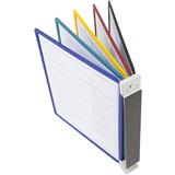Durable 576200 Sign Holders Display Durable VARIO Magnetic Wall Refernce System Assorted Color Borders multi