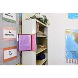 Durable 576200 Sign Holders Display Durable VARIO Magnetic Wall Refernce System Assorted Color Borders multi