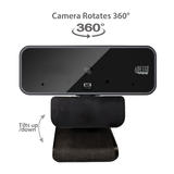 Adesso Cybertrack H6 Webcams ADESSO 4K Ultra HD USB Webcam with Built in Dual Microphone Privacy Shutter Cover