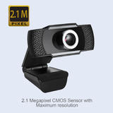 Adesso Cybertrack H4 Webcams ADESSO 1080P HD USB Webcam with Built in Microphone