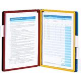 Durable 576200 Sign Holders Display Durable VARIO Magnetic Wall Refernce System Assorted Color Borders