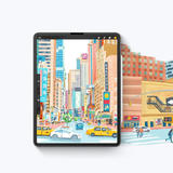PrimeCables PC SCP ipd12 9 Brands UV Protection Durable Anti Scratch Coating Screen Film for Ipad Pro 12 9 inch PrimeCables