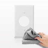 PrimeCables PC WP 8851 HDMI Wall Plates 1 Gang Single 1 406 Inch Hole Receptacle Outlet Wall Plate 4 50 x 2 76 PrimeCables