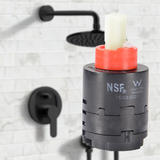 LIVINGbasics LVB FCV40PB Kitchen Fixtures Ceramic Cartridge Durable Pressure Balance Faucet Valve 40mm NSF Certified LIVINGba