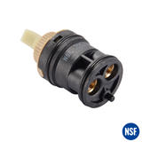 LIVINGbasics LVB FCV35L Kitchen Fixtures Flow Limited Saving Energy Plug in 35mm Long Ceramic Faucet Valve NSF Certified LIVI