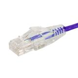 Monoprice Canada Cab 14817 7ft Cat6 6a Network Ethernet Cable SlimRun Cat6 Ethernet Patch Cable RJ45 550MHz UTP Pure Bare Cop