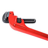 PrimeCables Cab WG01 14 Offset Hand Tools 14 Heavy Duty Offset Pipe Wrench with 45 Steel Jaw and Ductile Iron Handle Red Prim