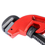 PrimeCables Cab WG01 14 Offset Hand Tools 14 Heavy Duty Offset Pipe Wrench with 45 Steel Jaw and Ductile Iron Handle Red Prim