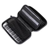 Baseus LBFZ A01 Cell Phone Case Screen Protector Large Space Hard PC Material Let s go Hermit Shockproof Storage Bag Black Ba