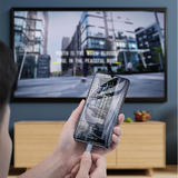 Baseus CATSY 0G USB Type C Baseus Video Type C Male To HD4K Male Adapter Cable 1 8M Space gray