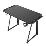 PrimeCables PC A1 1060 Gaming Accessories Ergonomic PC Gaming Desk with Extension Stand black PrimeCables