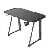 PrimeCables PC A1 1060 Gaming Accessories Ergonomic PC Gaming Desk with Extension Stand black PrimeCables