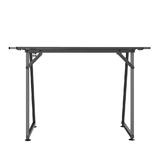 PrimeCables PC A1 1060 Gaming Accessories Ergonomic PC Gaming Desk with Extension Stand black PrimeCables