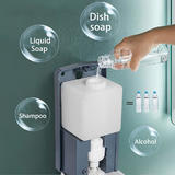 LIVINGbasics LVB X5525F Bathroom Accessoires Automatic Soap Dispenser 900ML with Infrared Motion Sensor Wall Mount LIVINGbasi