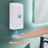 LIVINGbasics LVB X5525F Bathroom Accessoires Automatic Soap Dispenser 900ML with Infrared Motion Sensor Wall Mount LIVINGbasi