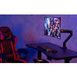 Cab PC 08294 Monitor Desk Mounts Gas Strut Monitor Mount for 22 35 Flat Panel Screens from 6 6 lbs to 26 4 lbs with an USB po