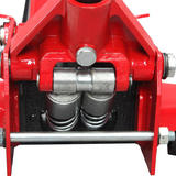 PrimeCables Cab TA83006C Car Accessories Decor 3 Ton 6 000 lb Capacity Car Floor Jack with Piston Quick Lift Pump Red PrimeCa