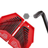 PrimeCables Cab Allen Key 30 Hand Tools 30 Piece Premium Hex Key Allen Wrench Set with Precise and Chamfered Tip PrimeCables