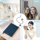 No Brand PC S15 35R Gaming Accessories 3 5 inch 3 Normal Colors and 9 RGB Colors Selfie Ring Light with Cell Phone Holder