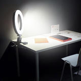 No Brand PC S9 R Gaming Accessories 6 Clip on Selfie Ring Light With 10 Adjustable Brightness 3 Color Modes