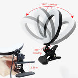 No Brand PC S9 R Gaming Accessories 6 Clip on Selfie Ring Light With 10 Adjustable Brightness 3 Color Modes