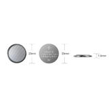 LIVINGbasics LVB CR2016 Battery Charger CR2016 Battery 80mAh High Capacity Lithium Button Coin Cell Batteries 2 Pack LIVINGba