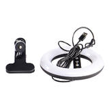No Brand PC S9 R Gaming Accessories 6 Clip on Selfie Ring Light With 10 Adjustable Brightness 3 Color Modes