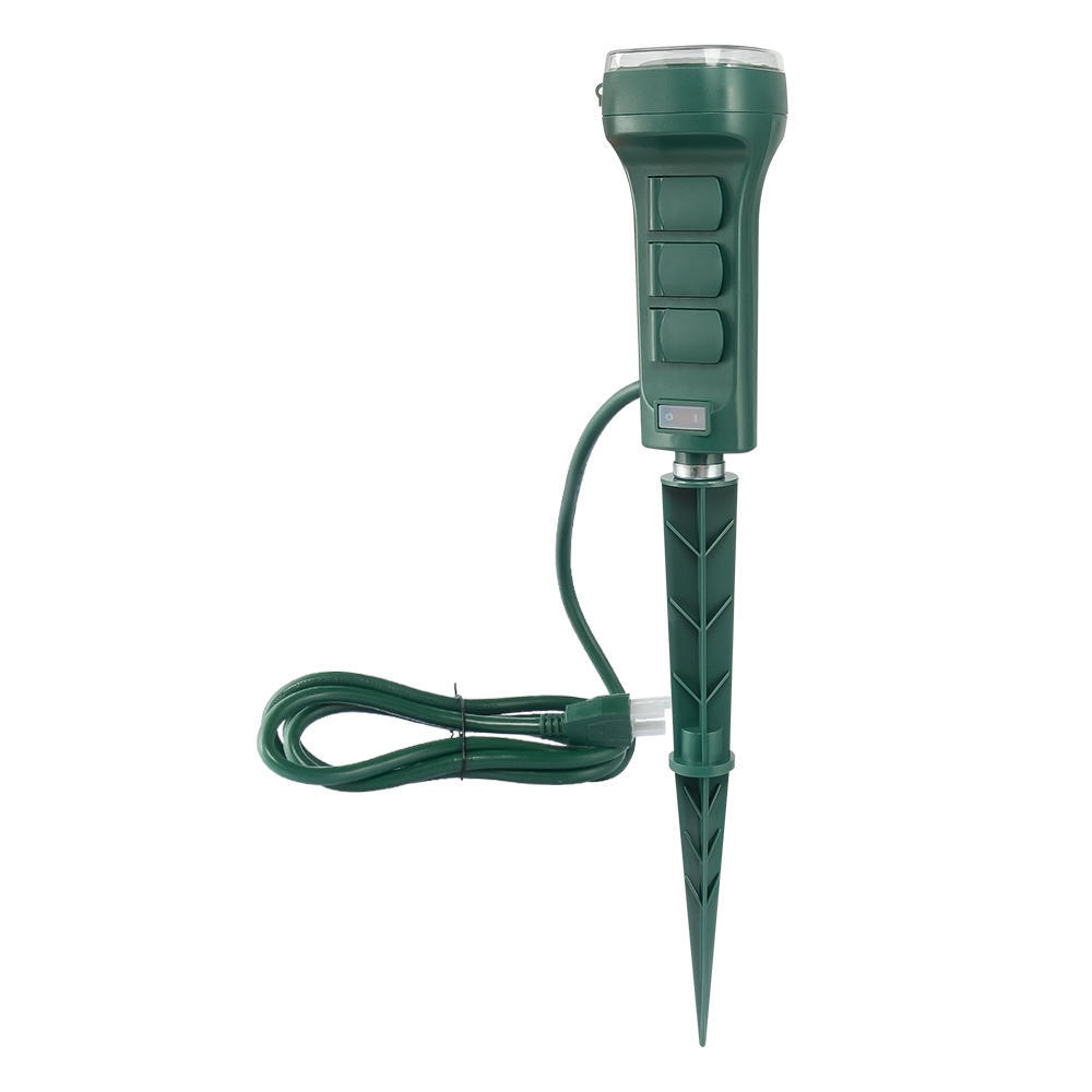 6Outlet Outdoor Weatherproof Power Stake Timer PrimeCables®
