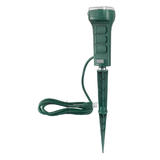 PrimeCables Cab LH 7 4 Brands 6 Outlet Outdoor Weatherproof Power Stake Timer with Photocell 6Ft Cord ETL Listed PrimeCables