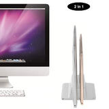 PrimeCables PC N17 3 Brands Two in One Vertical Laptop Stand with Adjustable Width for Various Use PrimeCables