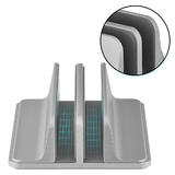 PrimeCables PC N17 3 Brands Two in One Vertical Laptop Stand with Adjustable Width for Various Use PrimeCables