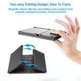 Other Brands BT03 Keyboards Slim Foldable Bluetooth Keyboard with Touchpad Black
