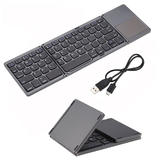 Other Brands BT03 Keyboards Slim Foldable Bluetooth Keyboard with Touchpad Black