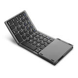 Other Brands BT03 Keyboards Slim Foldable Bluetooth Keyboard with Touchpad Black