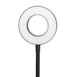 No Brand PC S15 35R Gaming Accessories 3 5 inch 3 Normal Colors and 9 RGB Colors Selfie Ring Light with Cell Phone Holder