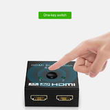 PrimeCables PC GV SP1237 DELETE HDMI Bi Direction Switch Splitter 4K 60Hz Support 3D input output up to 5m AWG26 PrimeCables