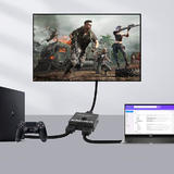 PrimeCables PC GV SP1237 DELETE HDMI Bi Direction Switch Splitter 4K 60Hz Support 3D input output up to 5m AWG26 PrimeCables