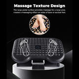 Moustache MOFR F6031S BK Chair Accessories Ergonomic Office Footrest with Small Massage Nodes Black Moustache