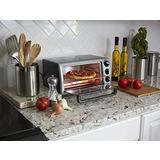 No Brand LVVP 310332 Kitchen Appliances Proctor Silex 31122PS Modern Toaster Oven Black 4 Slice