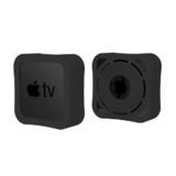 PrimeCables PC ATVCS BK TV Box Silicone Remote Case and TV Box Case for Apple TV 4K Apple TV HD Black PrimeCables