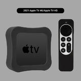 PrimeCables PC ATVCS BK TV Box Silicone Remote Case and TV Box Case for Apple TV 4K Apple TV HD Black PrimeCables