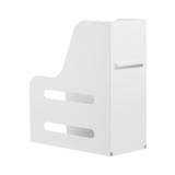 PrimeCables Cab PC 08279 Ergonomics Accessories Vertical File Holder Slatwall system Steel Matte white PrimeCables