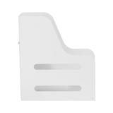 PrimeCables Cab PC 08279 Ergonomics Accessories Vertical File Holder Slatwall system Steel Matte white PrimeCables