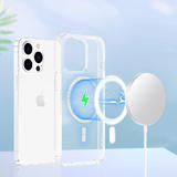 PrimeCables PC MG IP13M Phone Case Lucency Transparent Phone Case Compatible with Magsafe Charger for iPhone 13 Pro Max Prime