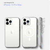 PrimeCables PC MG IP13M Phone Case Lucency Transparent Phone Case Compatible with Magsafe Charger for iPhone 13 Pro Max Prime