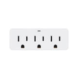 PrimeCables Cab LA 11 Surge Protector Power Strip Multi Plug Outlet Extender with 3 Electrical Outlets 3 Prong Wall Charger P