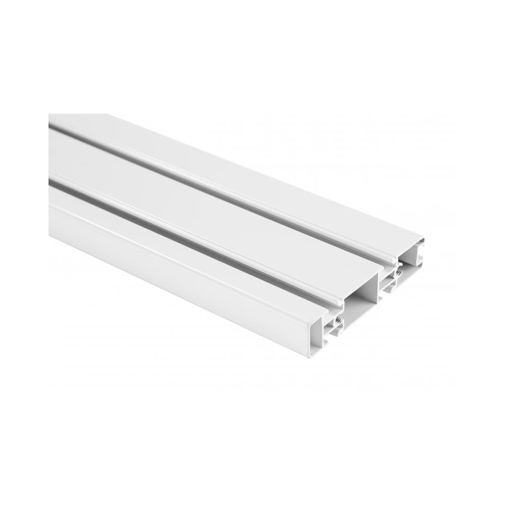 Slatwall Desk Organization SystemPanelTwo sided slotswhitePrimeCables®