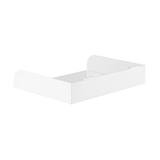 PrimeCables Cab PC 08278 Ergonomics Accessories Telephone Holder for Slatwall system Steel Matte white PrimeCables