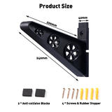 Other Brands WH 838 Velcro Mounting Adhesives Skateboard Wall Brackets 2 Pack